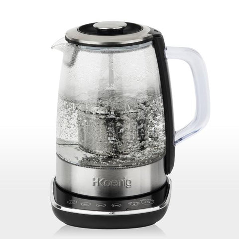 Bouilloire H.koenig Ti600 bouilloire infuseur a the 1,5l