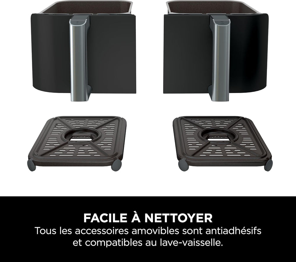 Air Fryer Ninja DualZone, 7.6L, 4-en-1