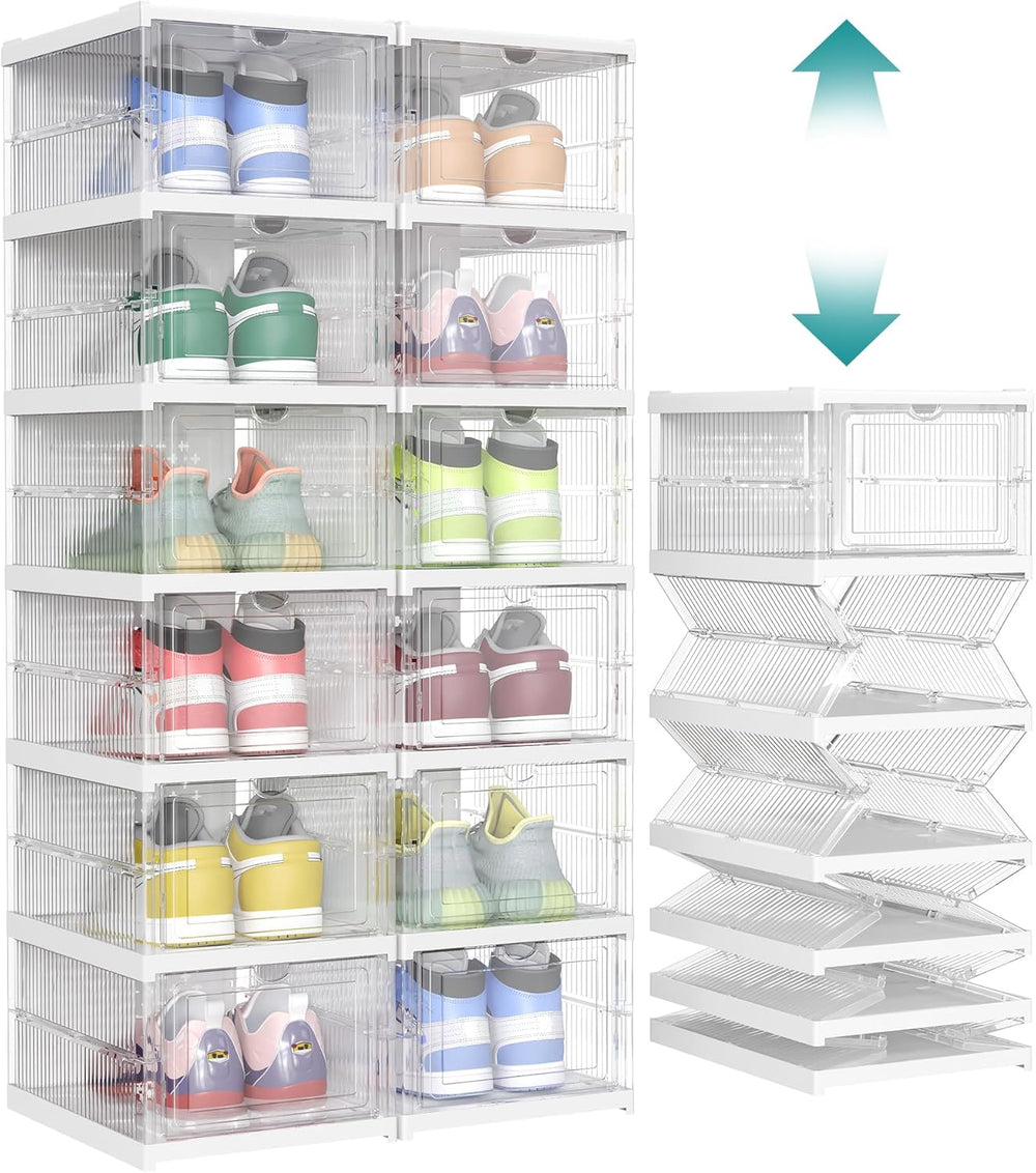 Lot de boîtes à chaussures pliables
