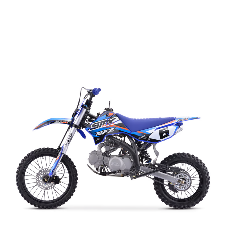 Dirt bike SMX RFZ Enduro 125 cc – Moteur 4 temps, roues 17 et 14 pouces