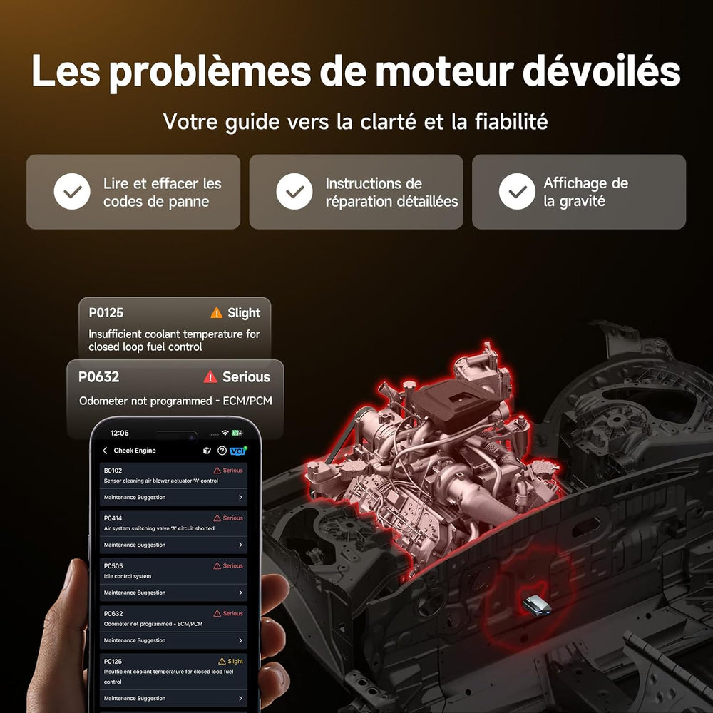 TOPDON Carpal Valise Diagnostic Auto