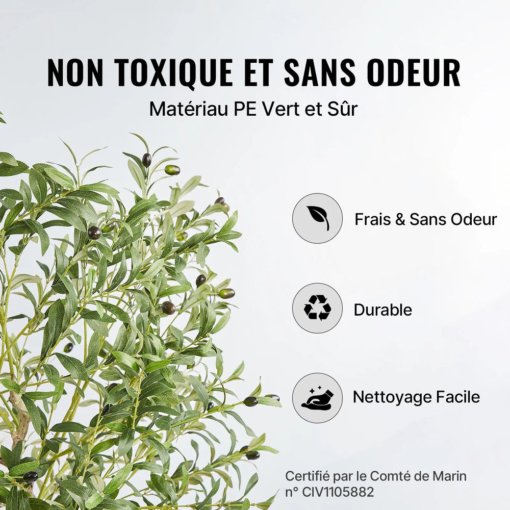 Olivier Artificiel 179 cm avec Pot 170x145 mm