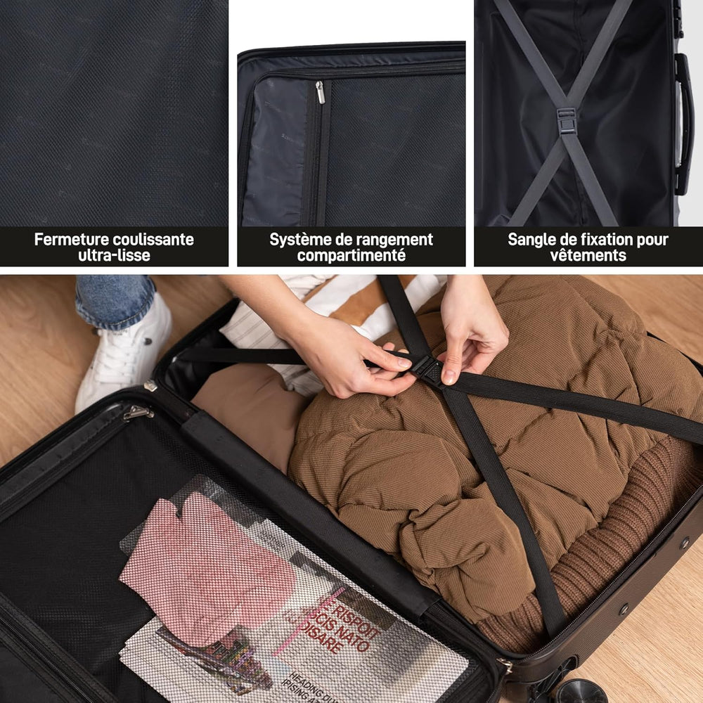 Ensemble de valises 5 pièces - Serrure TSA