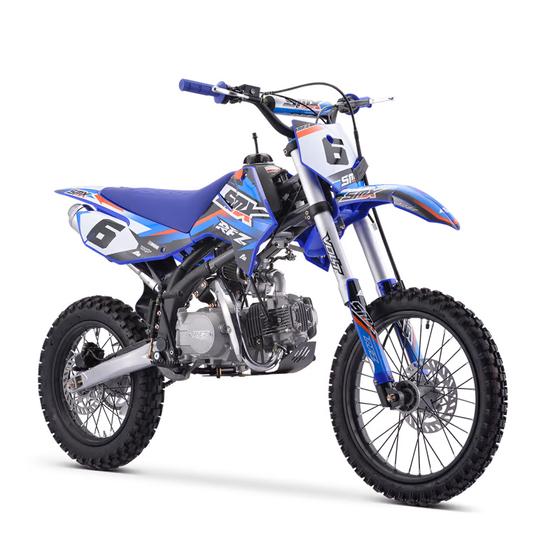 Dirt bike SMX RFZ Enduro 125 cc – Moteur 4 temps, roues 17 et 14 pouces