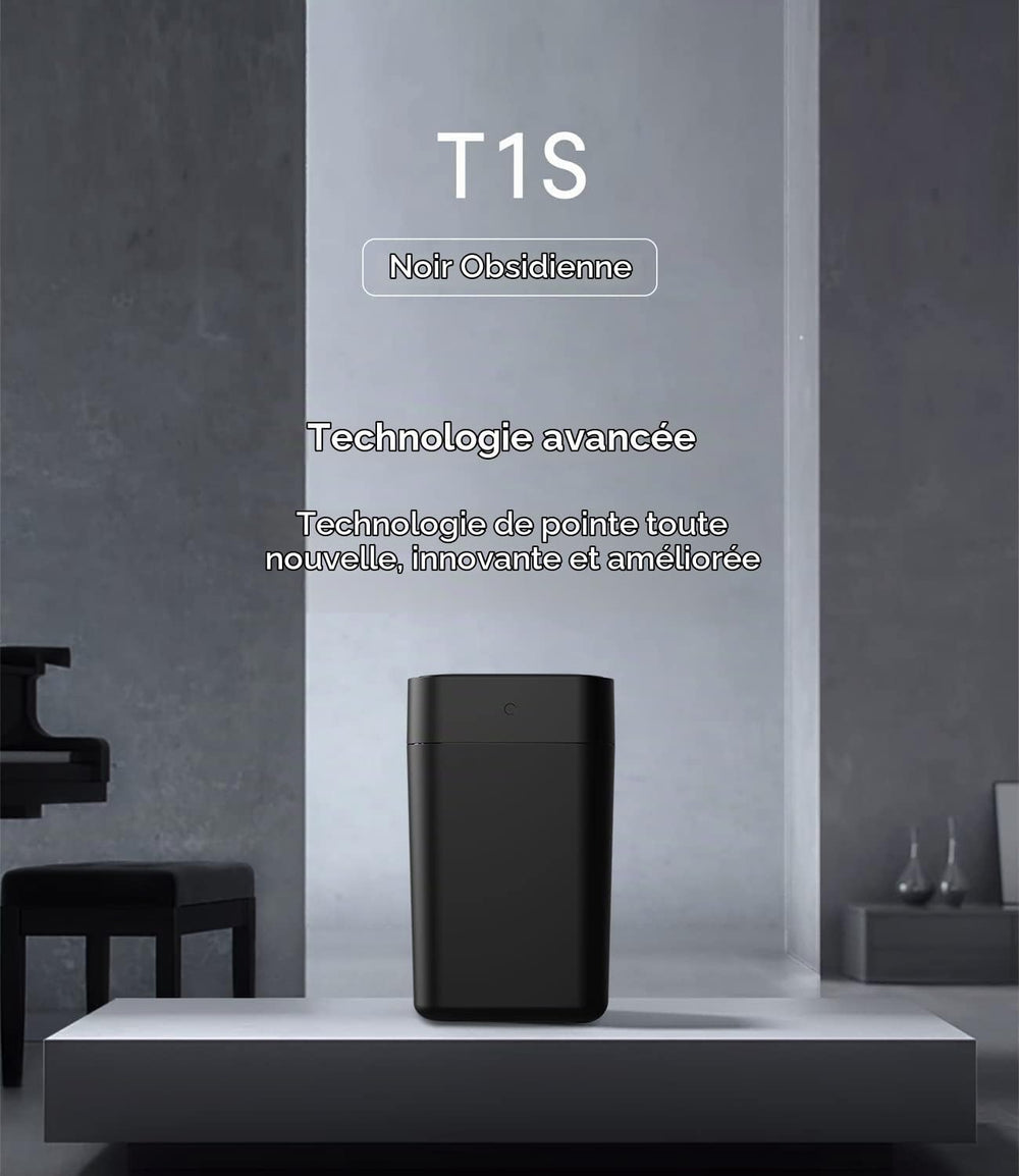 TOWNEW T1S - Poubelle automatique 15,5 L, sac auto-scellé