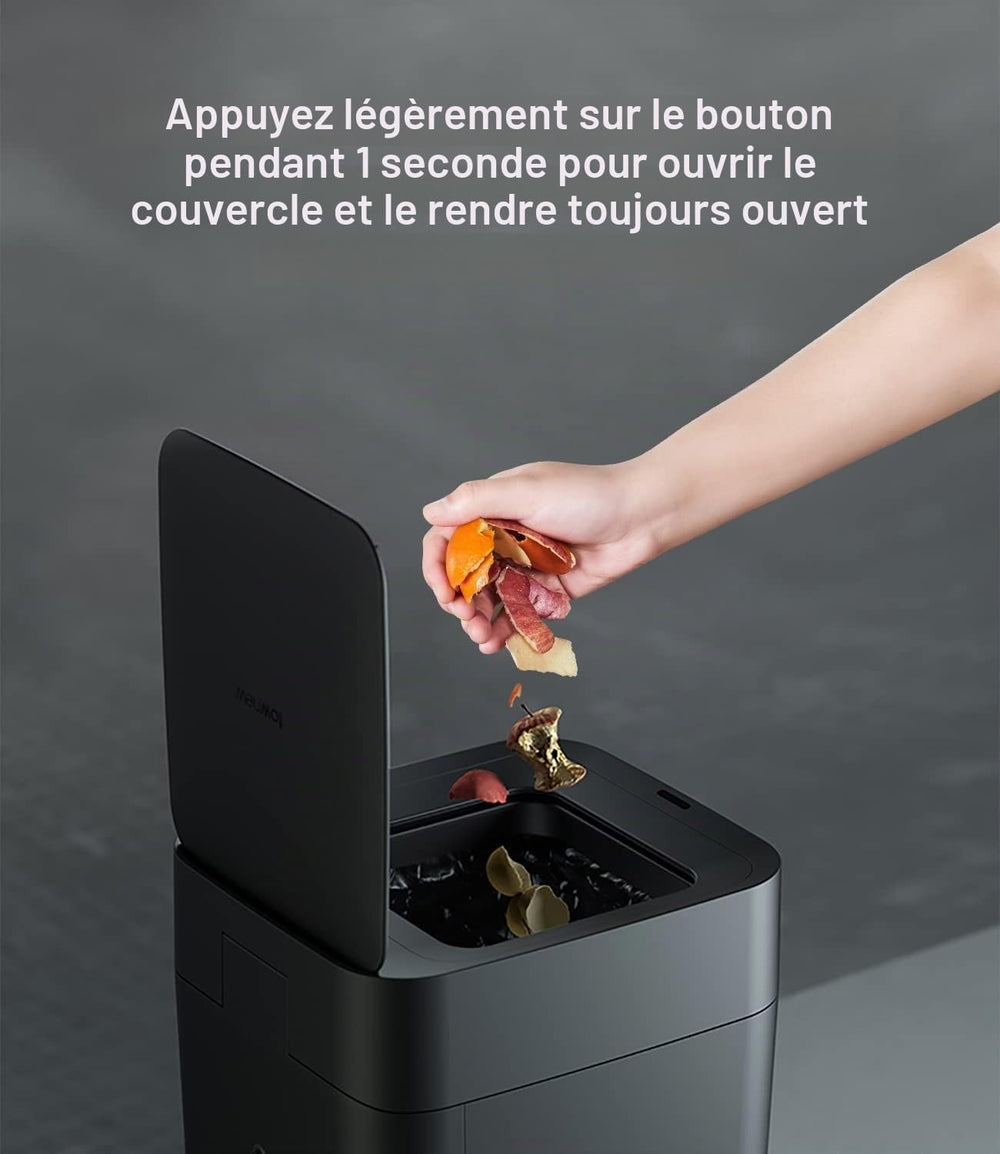 TOWNEW T1S - Poubelle automatique 15,5 L, sac auto-scellé
