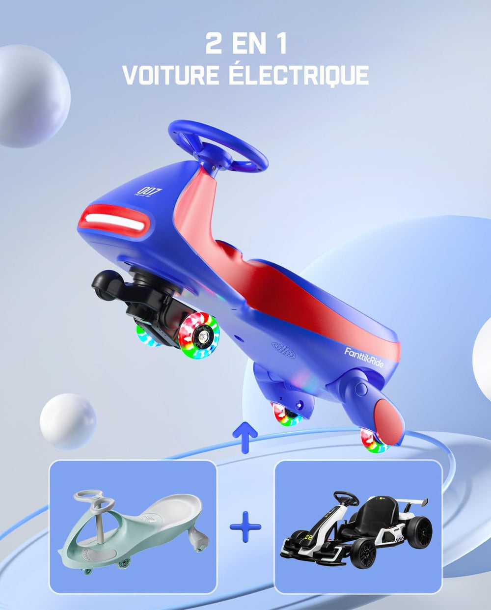 Voiture Électrique Enfant FanttikRide N7 Pro