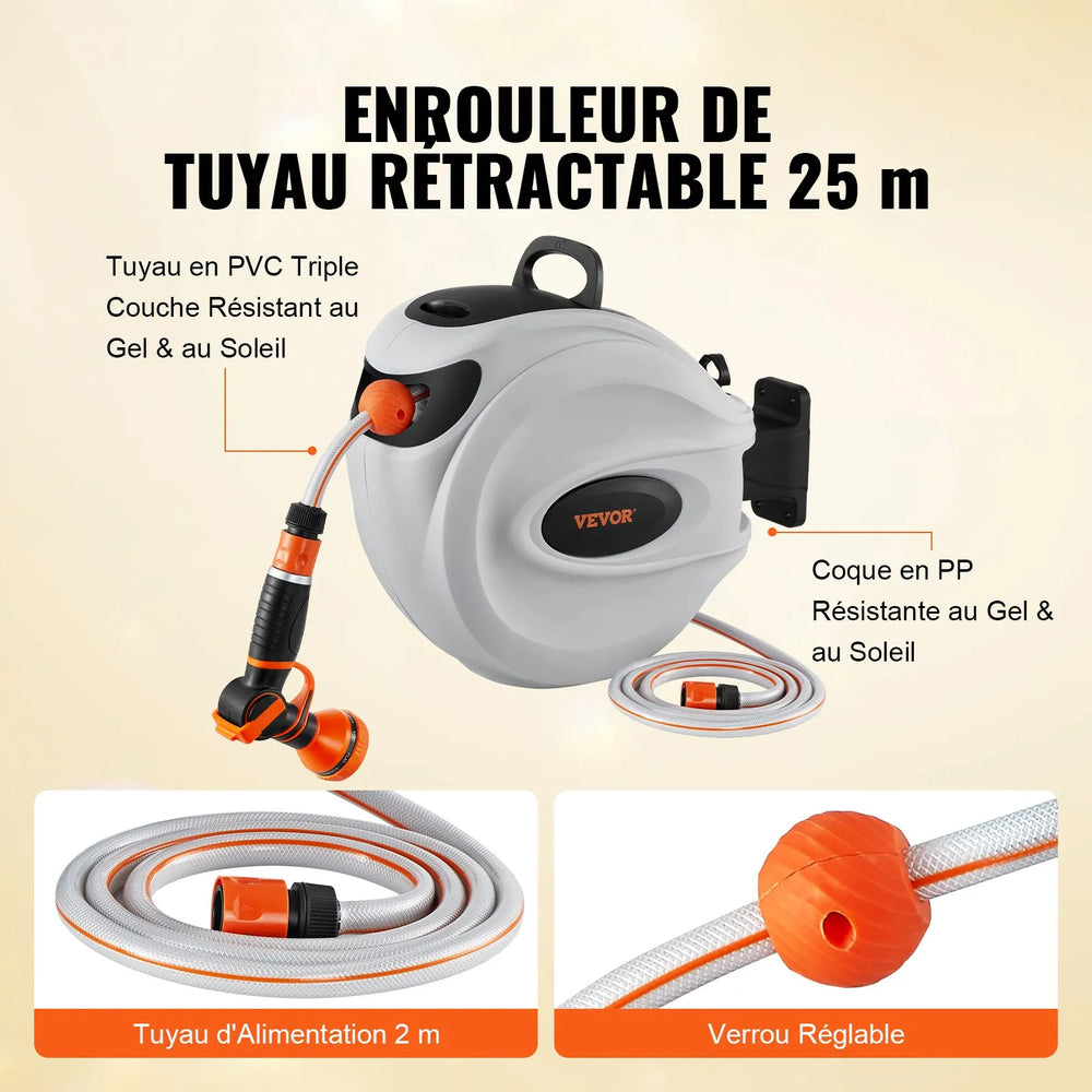 EnrouleurTuyau™ 25m x 12mm