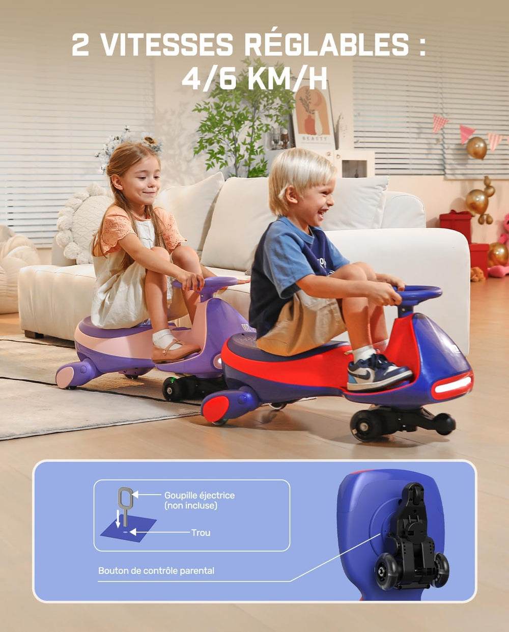 Voiture Électrique Enfant FanttikRide N7 Pro