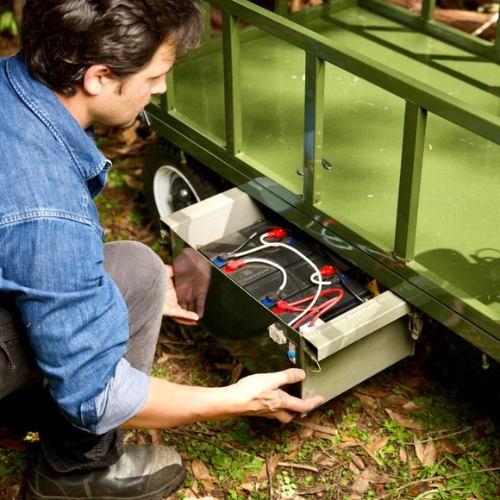 Micro-camion électrique tout-terrain