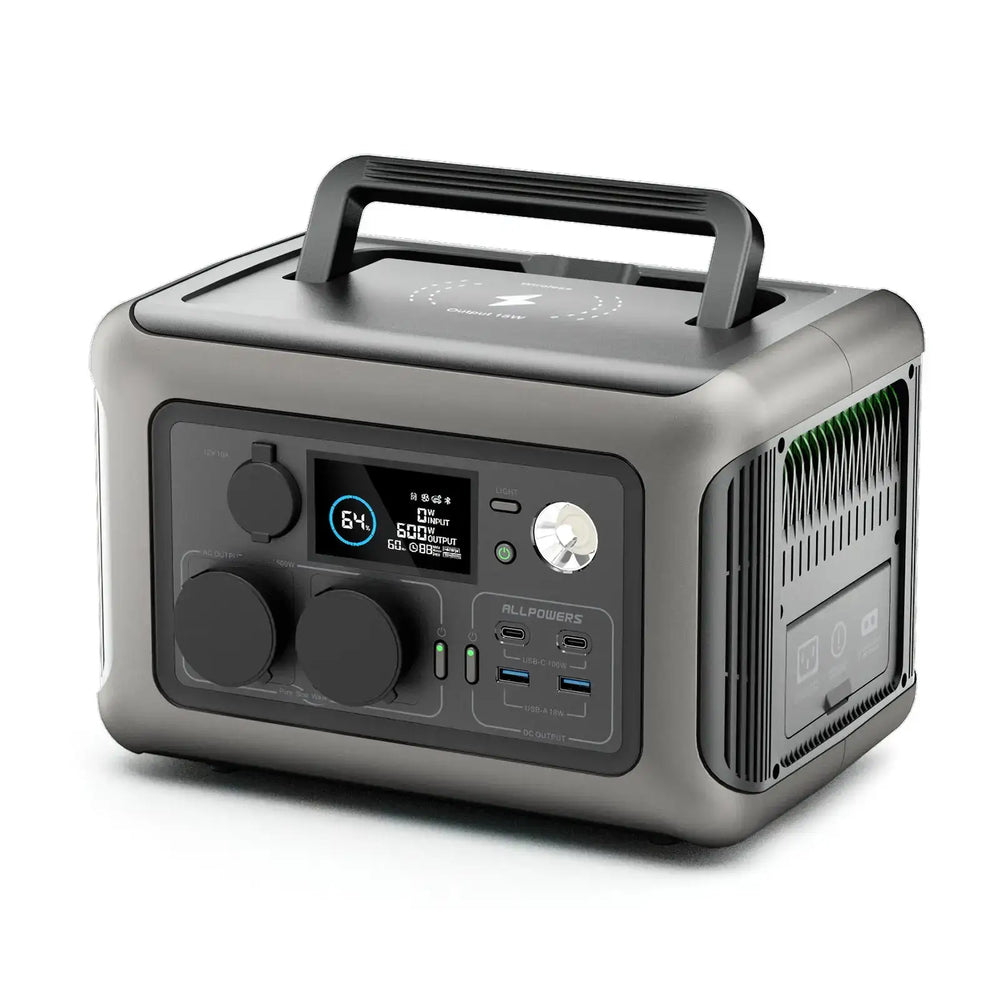 R600 Station électrique portable 600W 299Wh Batterie LiFeP04