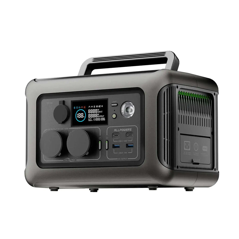 R600 Station électrique portable 600W 299Wh Batterie LiFeP04