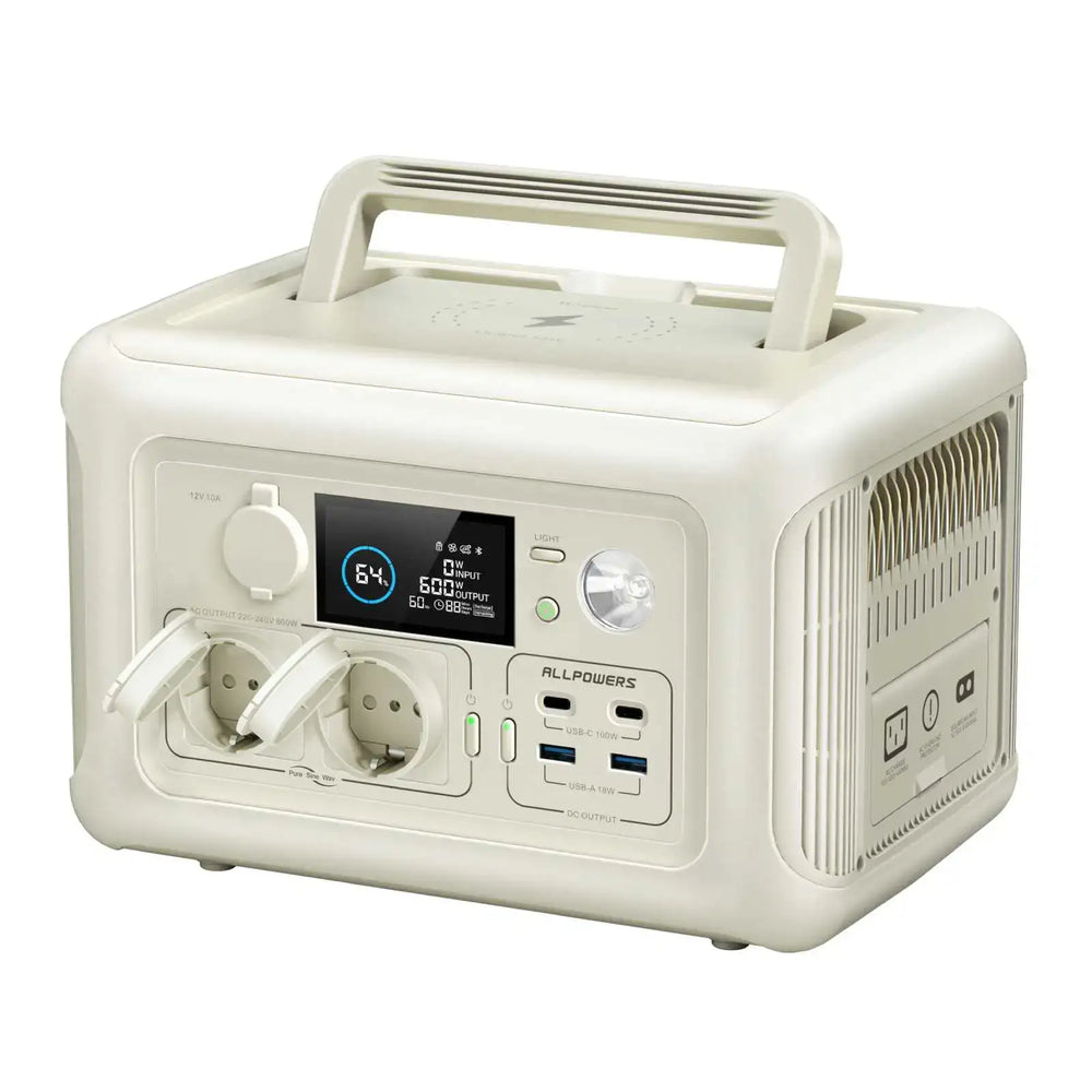 R600 Station électrique portable 600W 299Wh Batterie LiFeP04