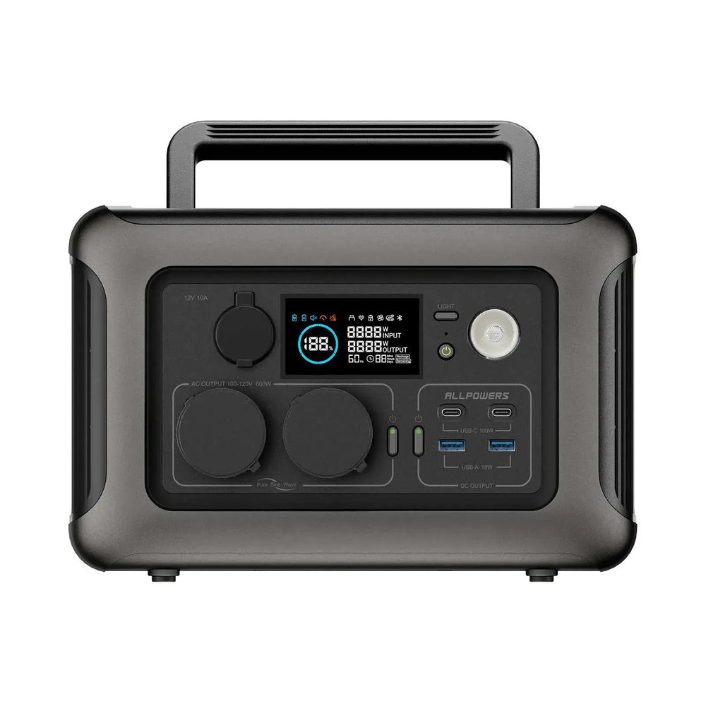 R600 Station électrique portable 600W 299Wh Batterie LiFeP04