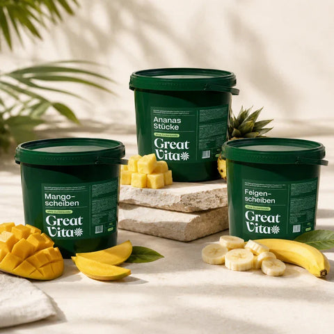 Tranches de fruit lyophilisé - Pack de 3