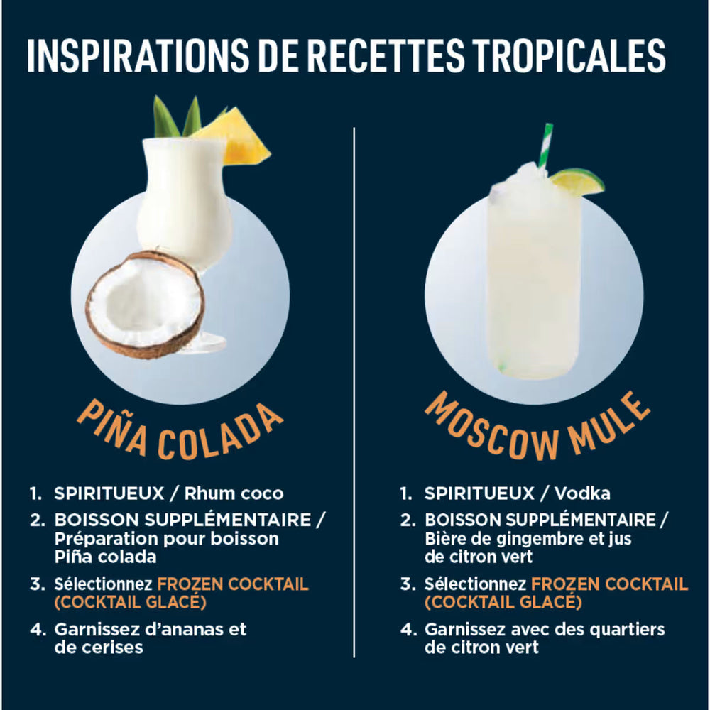 Ninja SLUSHi Machine à boissons glacées avec 2 gobelets à cocktail