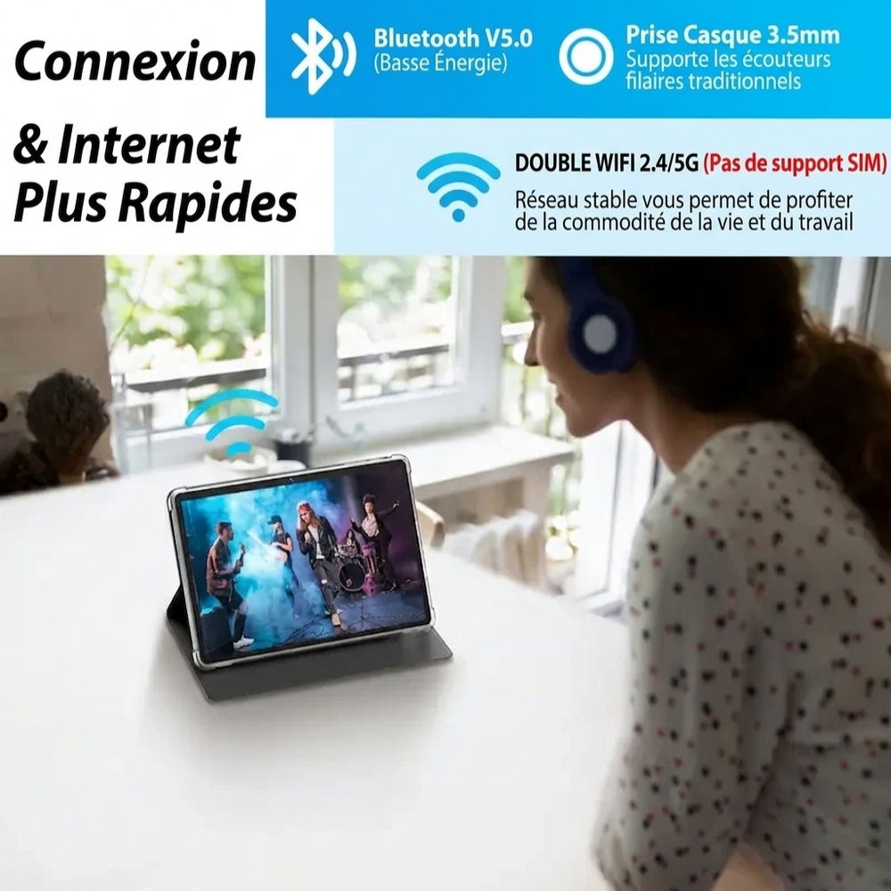Astra Tablette 2-en-1 avec Clavier & Souris