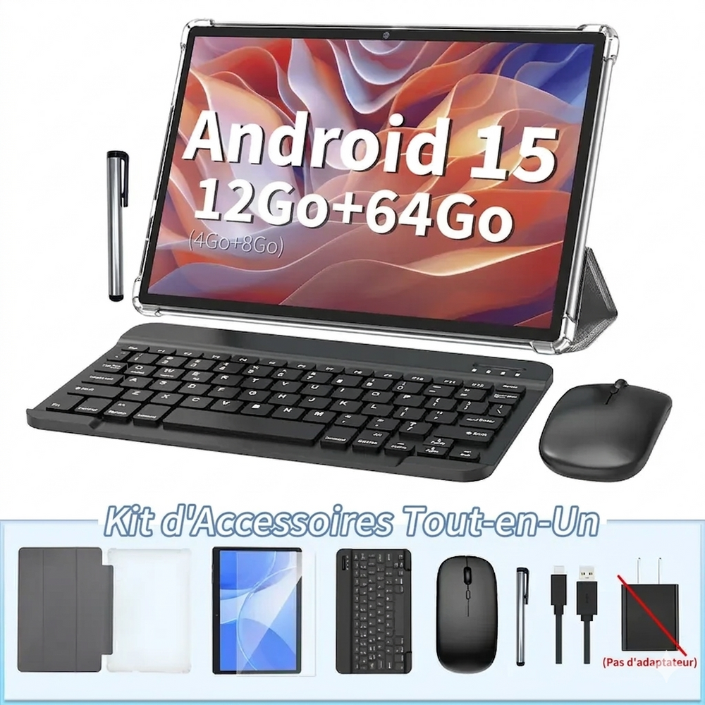 Astra Tablette 2-en-1 avec Clavier & Souris