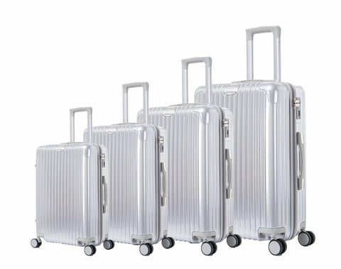 SET de 4 valises - Silver