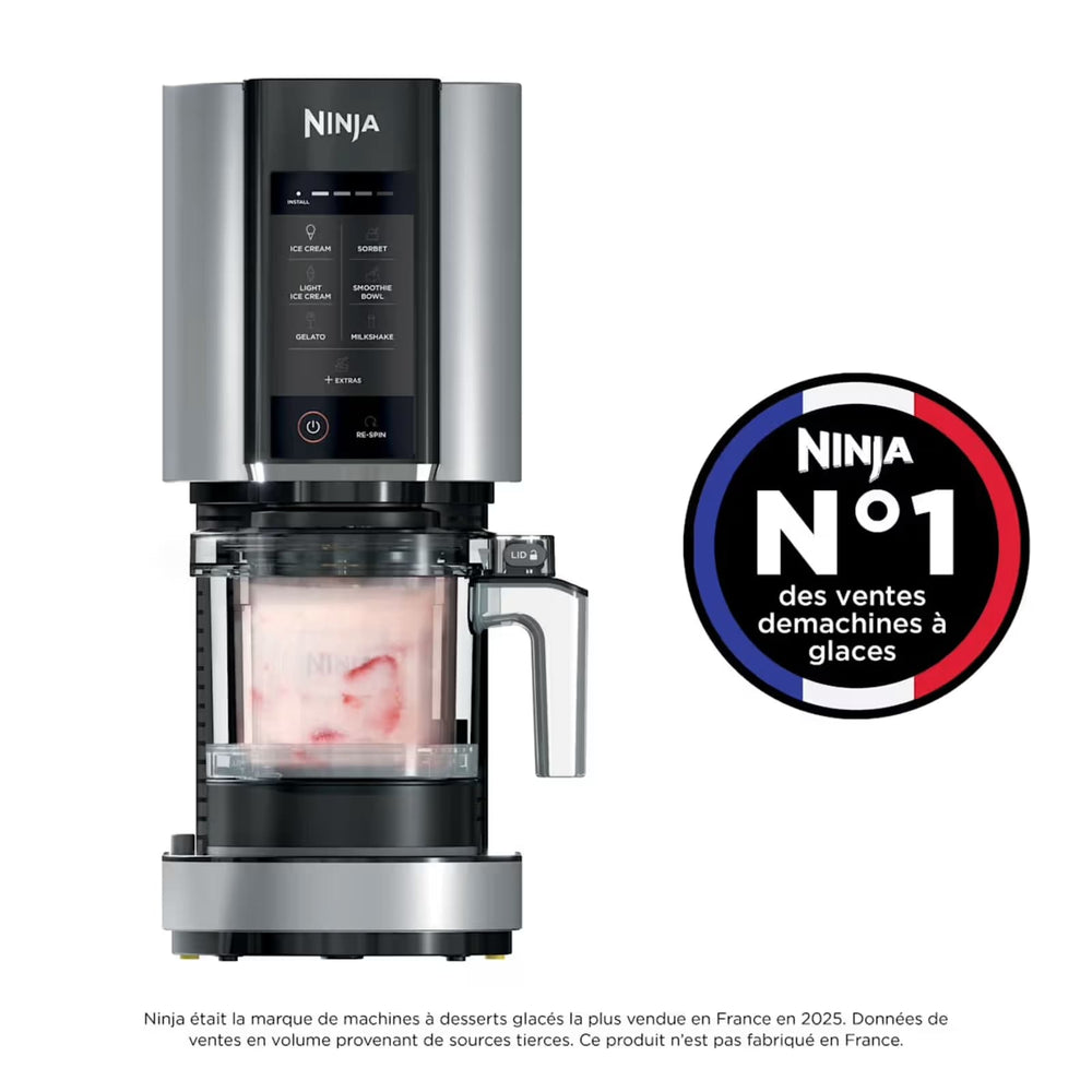 Machine à glace Ninja CREAMi 7-en-1 – Glaces, sorbets et milkshakes maison
