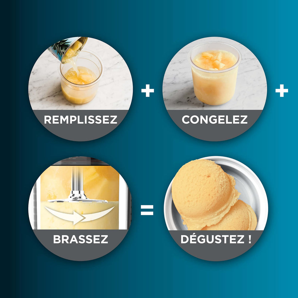 Machine à glace Ninja CREAMi 7-en-1 – Glaces, sorbets et milkshakes maison