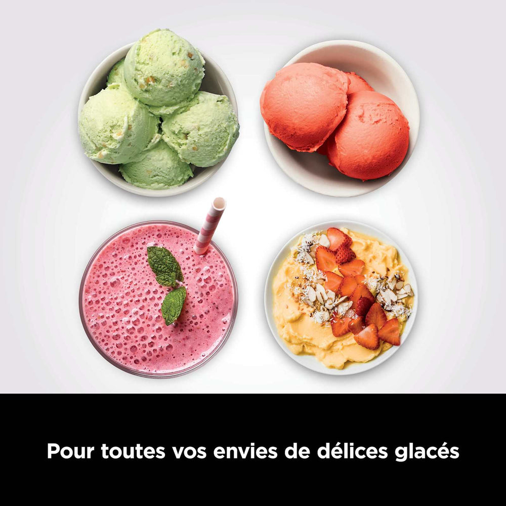 Machine à glace Ninja CREAMi 7-en-1 – Glaces, sorbets et milkshakes maison