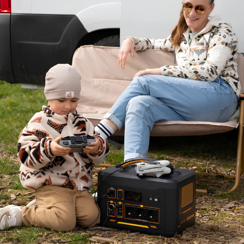 Station électrique portable 2200 W – Batterie LiFePO4 1548 Wh, 12 sorties