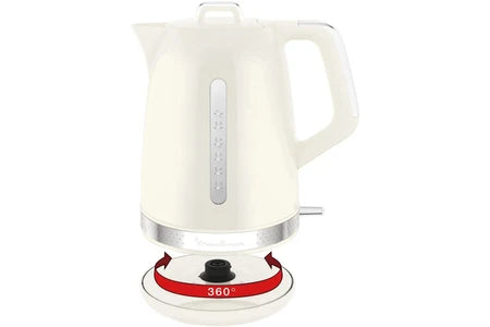 Bouilloire Moulinex SOLEIL Ivoire Sans fil électrique 1,7L BY323A10