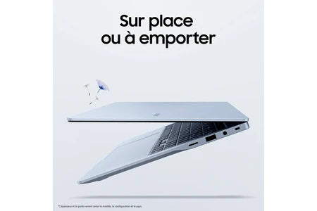 PC portable Samsung Galaxy Book4 Edge 15,6″ Copilot+ Snapdragon® X 16 Go RAM 512 Go SSD Gris glacier