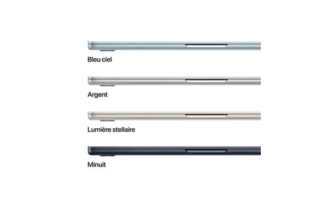 MacBook APPLE MACBOOK AIR 13″ 256 GO SSD 16 GO RAM PUCE M4 CPU 10 CŒURS GPU 8 CŒURS ARGENT