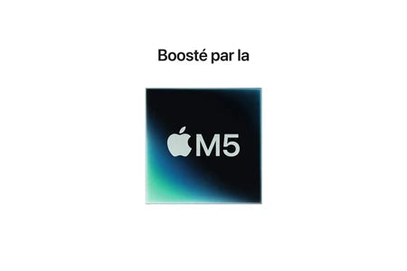 MacBook APPLE PRO 14 » 512 GO SSD 16 GO RAM PUCE M5 CPU 10 CŒURS GPU 10 CŒURS ARGENT