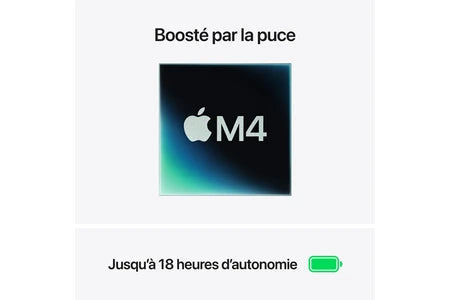 MacBook APPLE AIR 13″ 128 GO SSD 8 GO RAM PUCE APPLE M1 CPU 8 CŒURS GPU 7 CŒURS ARGENT 2020 RECONDITIONNÉ PREMIUM