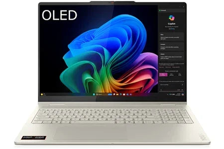 PC portable Lenovo Yoga 7 16AKP10 16 » OLED 2.8k 120 Hz écran tactile AMD Ryzen™ 7 AI 16 Go RAM 512 Go SSD Gris sable