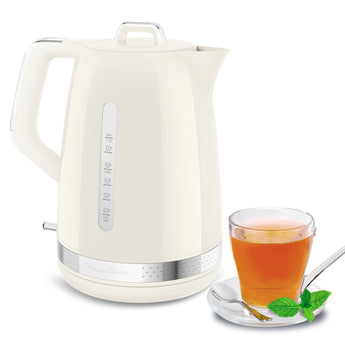 Bouilloire Moulinex SOLEIL Ivoire Sans fil électrique 1,7L BY323A10