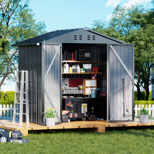 Abri de rangement extérieur acier