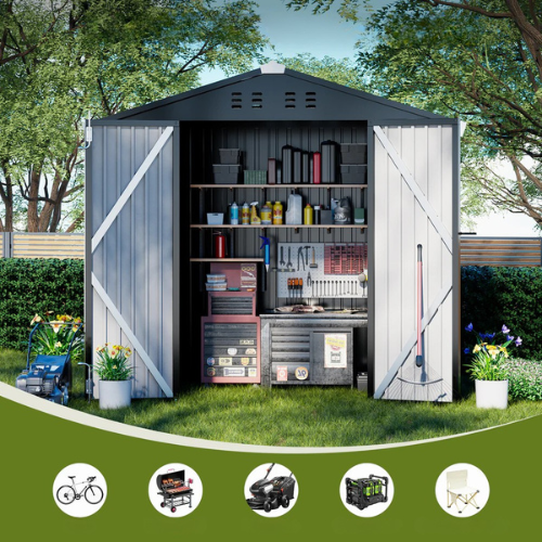Abri de rangement extérieur acier