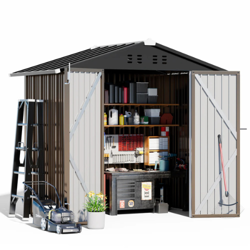Abri de rangement extérieur acier