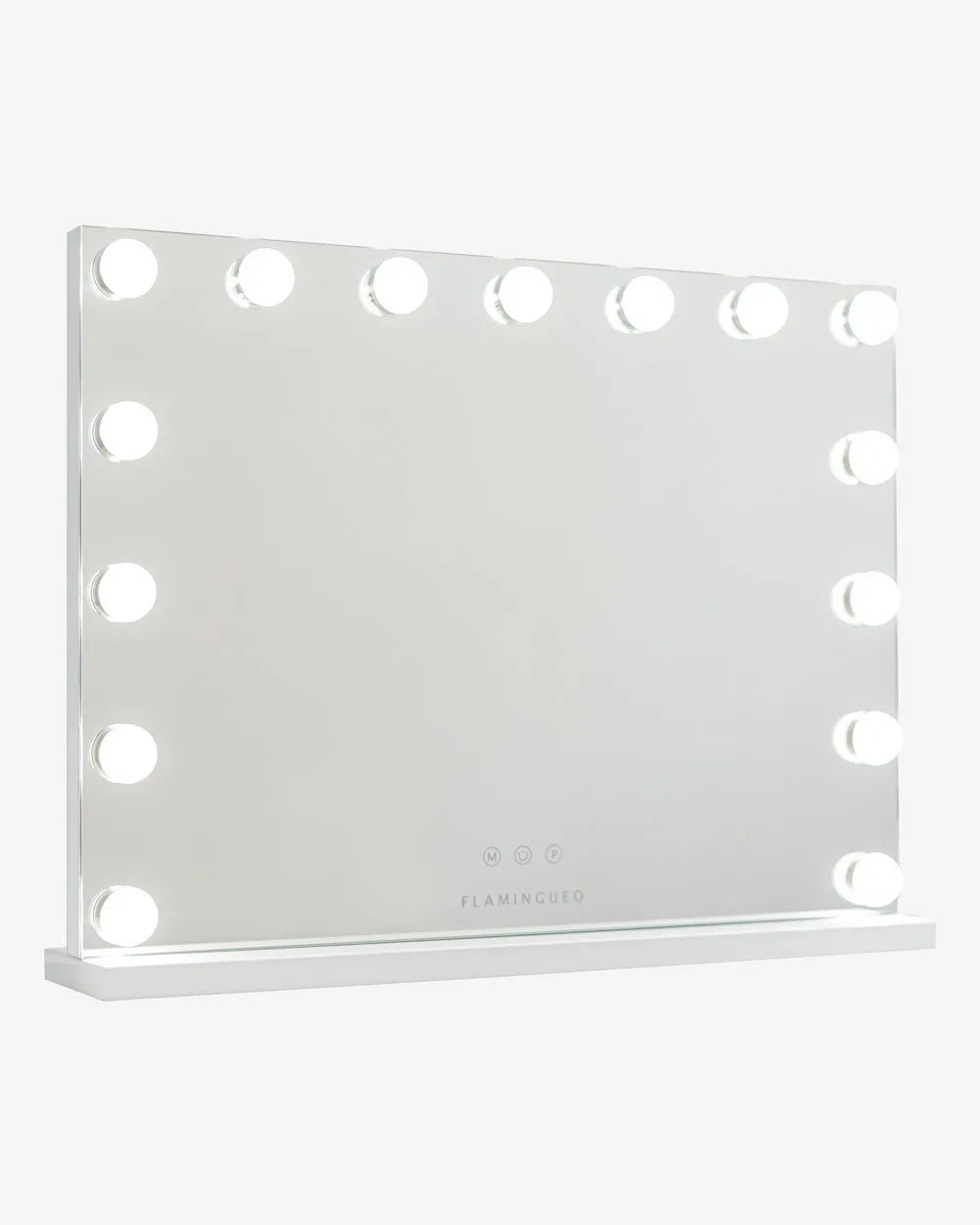 Miroir de Maquillage Lumineux — 15 Ampoules LED, 3 Tons de Lumière Ajustables, Commandes Tactiles