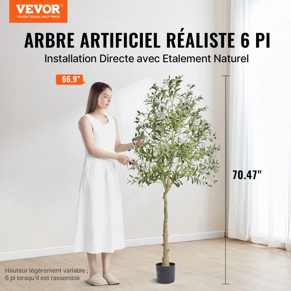Olivier Artificiel 179 cm avec Pot 170x145 mm