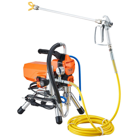 VEVOR Pulvérisateur de Peinture Sans Air 2200 W — 3000 PSI, Moteur Brushless, Tuyau Haute Pression 9 m