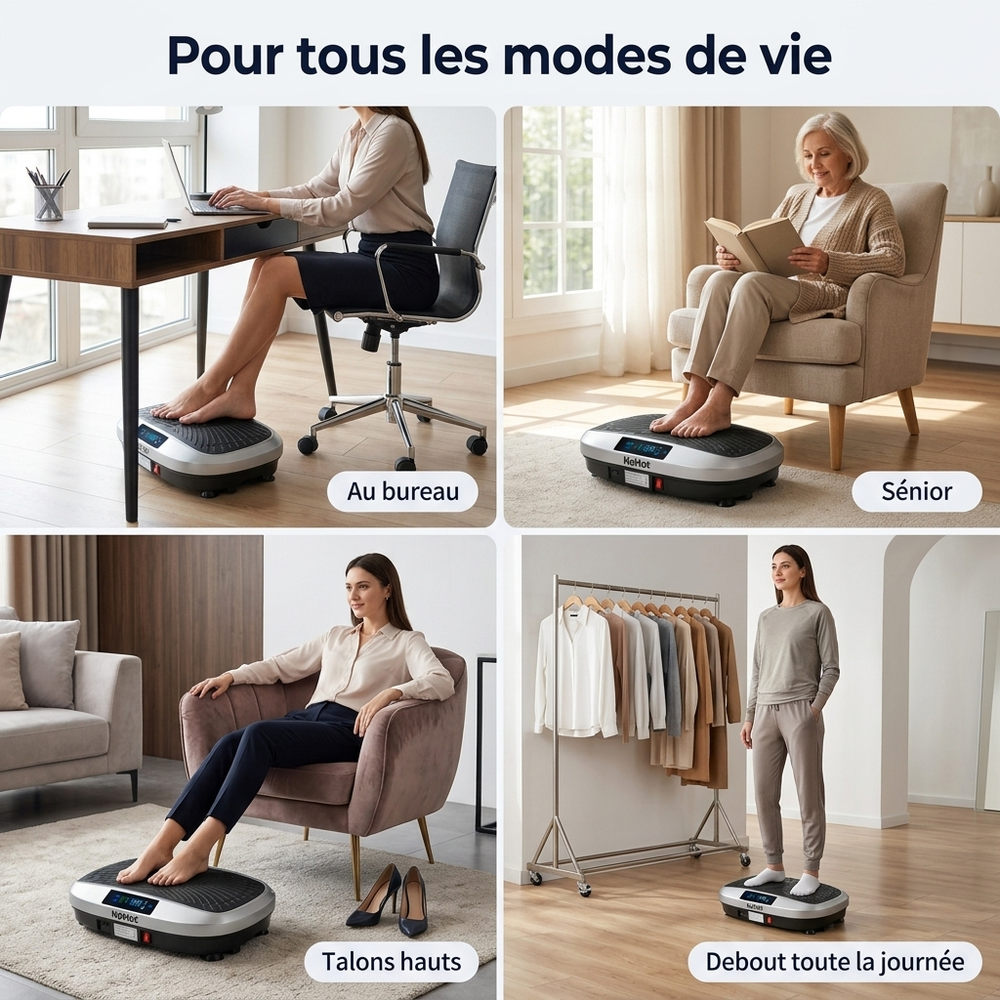 Plaque de vibration intelligente - Charge 160kg