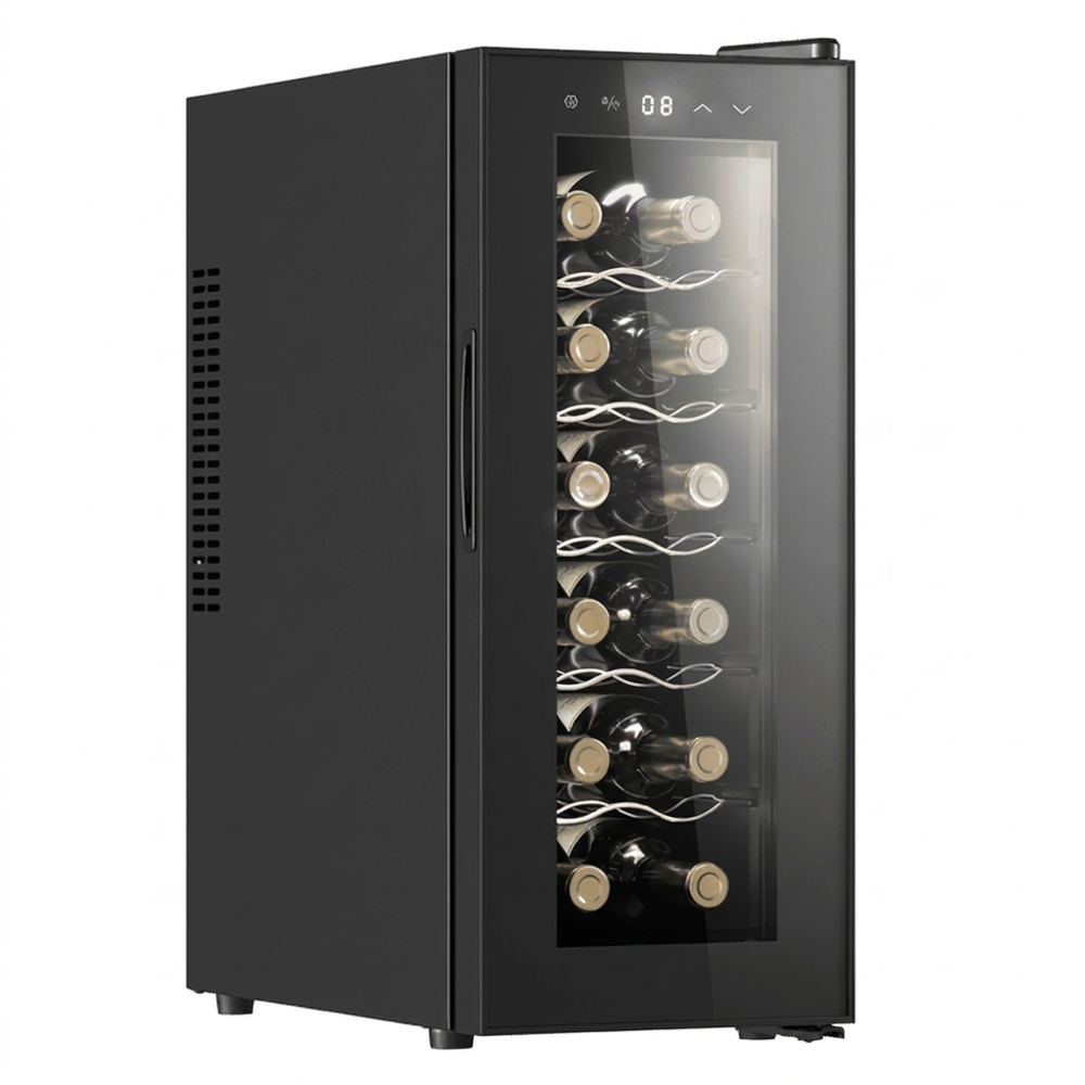 Cave à vin Cecotec Bolero GrandSommelier 1250 CoolCrystal — 12 bouteilles