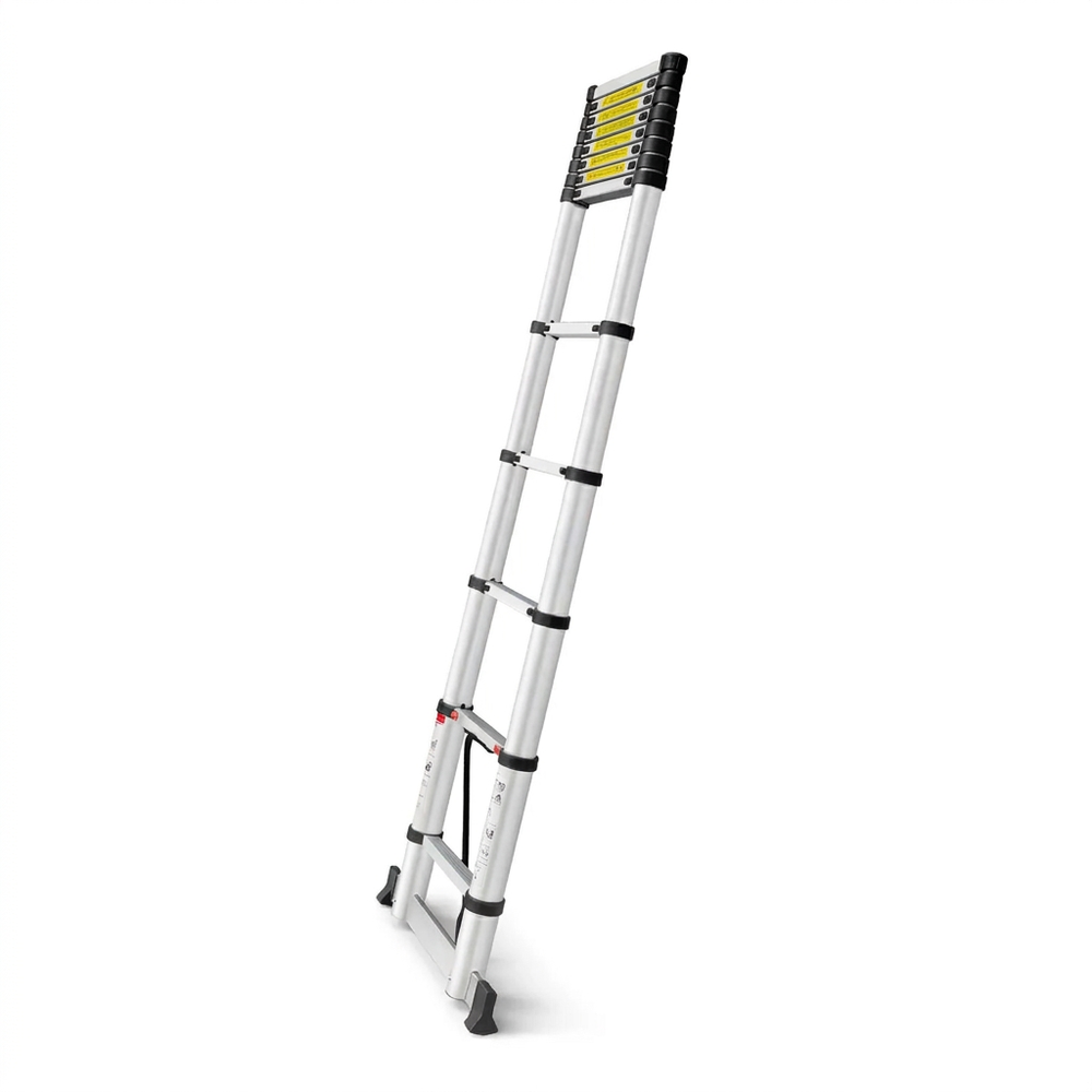 Échelle télescopique aluminium 4,4 m — charge 150 kg