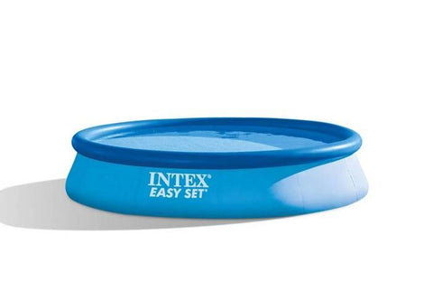 Kit Piscine hors sol autoportante INTEX - Easy Set™ - 396 x 84 cm - Ronde (Livrée avec une pompe et cartouche)