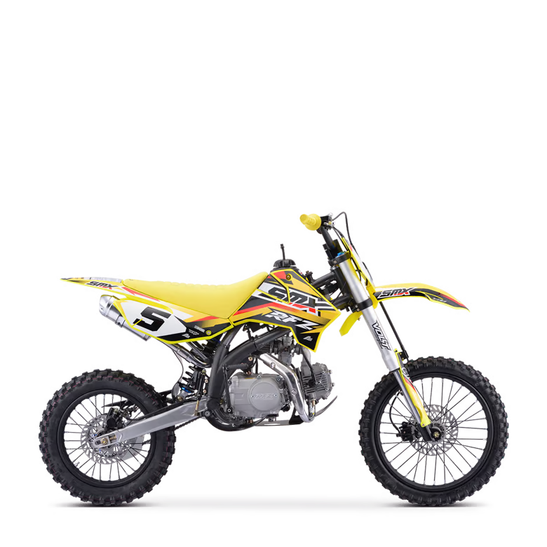 Dirt bike SMX RFZ Enduro 125 cc – Moteur 4 temps, roues 17 et 14 pouces