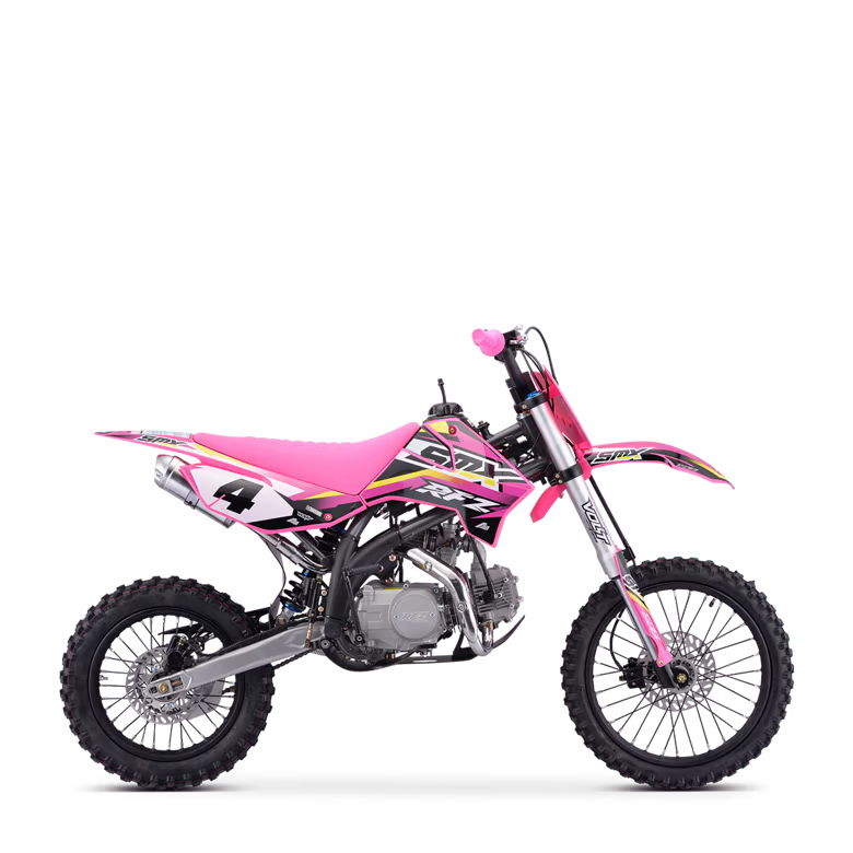 Dirt bike SMX RFZ Enduro 125 cc – Moteur 4 temps, roues 17 et 14 pouces