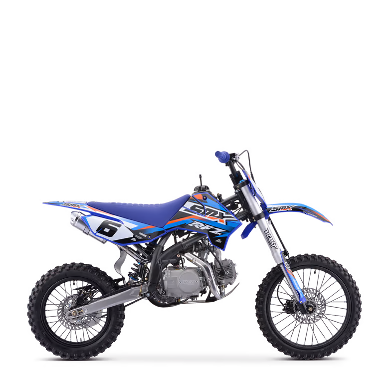 Dirt bike SMX RFZ Enduro 125 cc – Moteur 4 temps, roues 17 et 14 pouces
