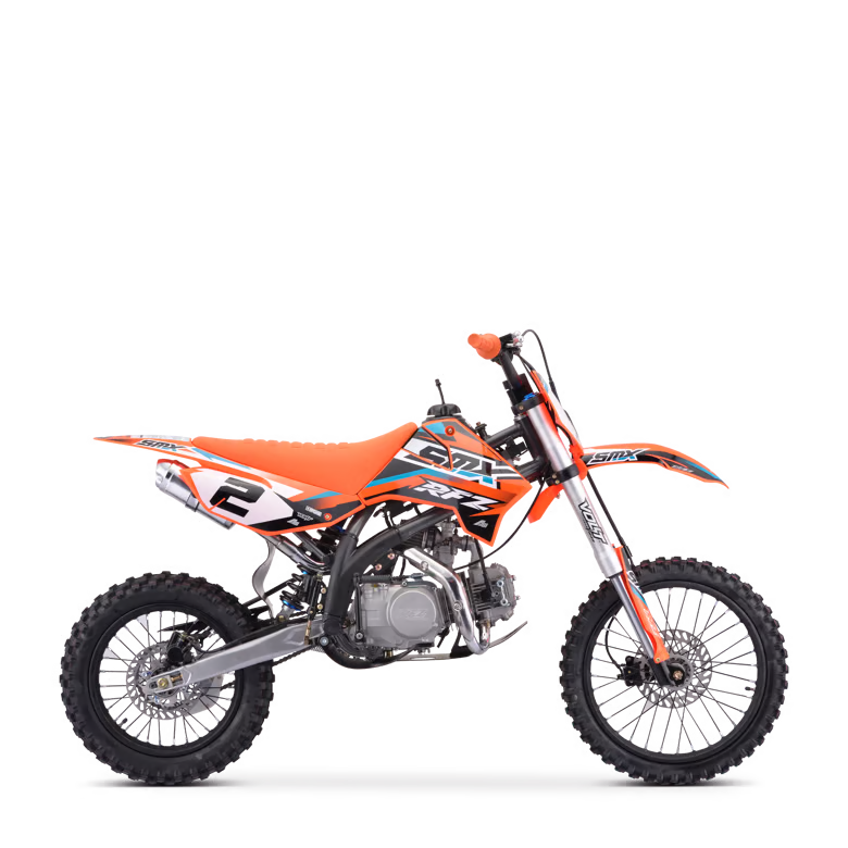 Dirt bike SMX RFZ Enduro 125 cc – Moteur 4 temps, roues 17 et 14 pouces