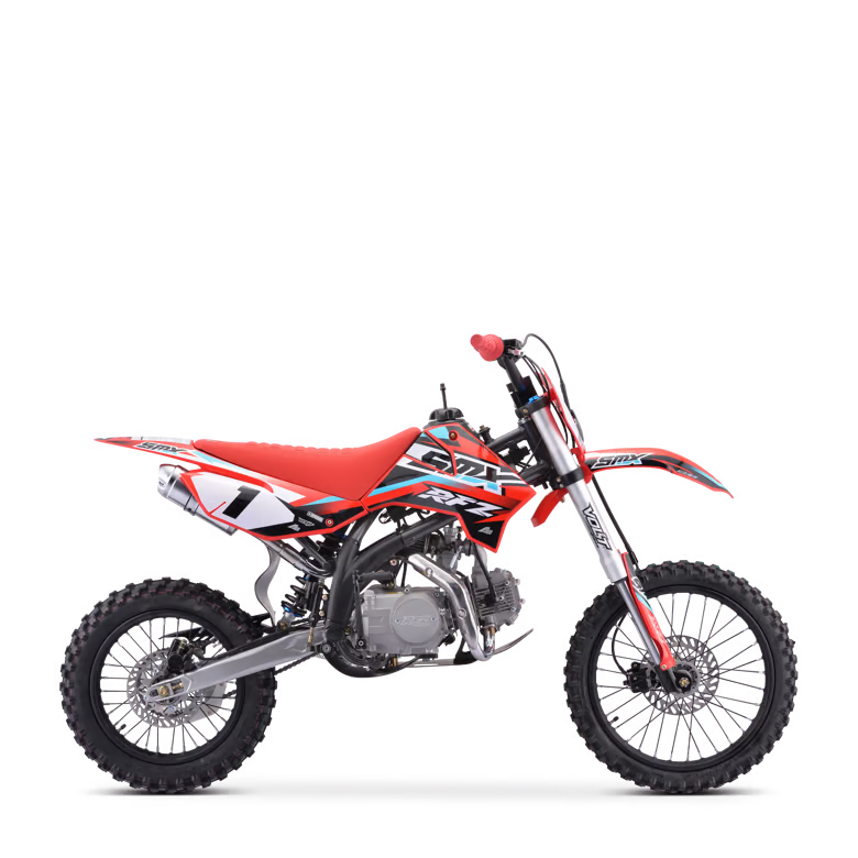 Dirt bike SMX RFZ Enduro 125 cc – Moteur 4 temps, roues 17 et 14 pouces
