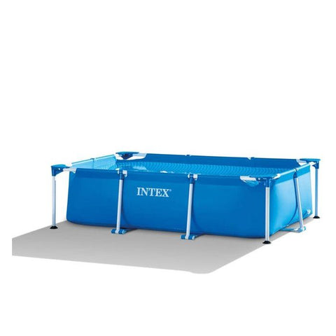 Piscine hors sol tubulaire INTEX - Metal Frame - 220 x 150 x 60 cm - Rectangulaire